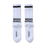 Neighborhood Logo Line Socks White 251WINH-UWM01