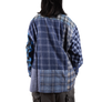 Needles Flannel Shirt Straight Hem Shirt #1-C Large