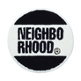 Neighborhood Nh X Gallery 1950 Circle Rug Mat Black 251RFGNN-AC01