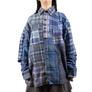 Needles Flannel Shirt Straight Hem Shirt #1-C Large