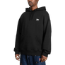 Patta Embroidered Fire Panther Hooded Sweater Black