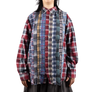 Needles Flannel Shirt Ribbon Shirt #3 X-Large
