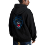Patta Embroidered Fire Panther Hooded Sweater Black