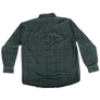 Needles Flannel Shirt Ribbon Shirt #4 Over Dye Dark Green Medium