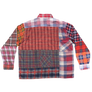 Needles Flannel Shirt Straight Hem Shirt #1-B Medium