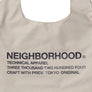 Neighborhood Logo Tote Bag Beige 251MYNH-CG01