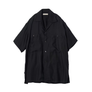 Yoke Cupro Open Collar Shirt Black YK25SS0941SH
