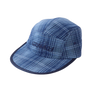 Gramicci Long Bill Cap Indigo Checkered Plaid