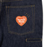 Human Made Straight Denim Pants Past Indigo HM29PT001