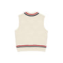 Human Made Heart Knit Vest White HM29CS006W