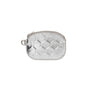 Human Made Leather Coin Case Silver HM29GD041S