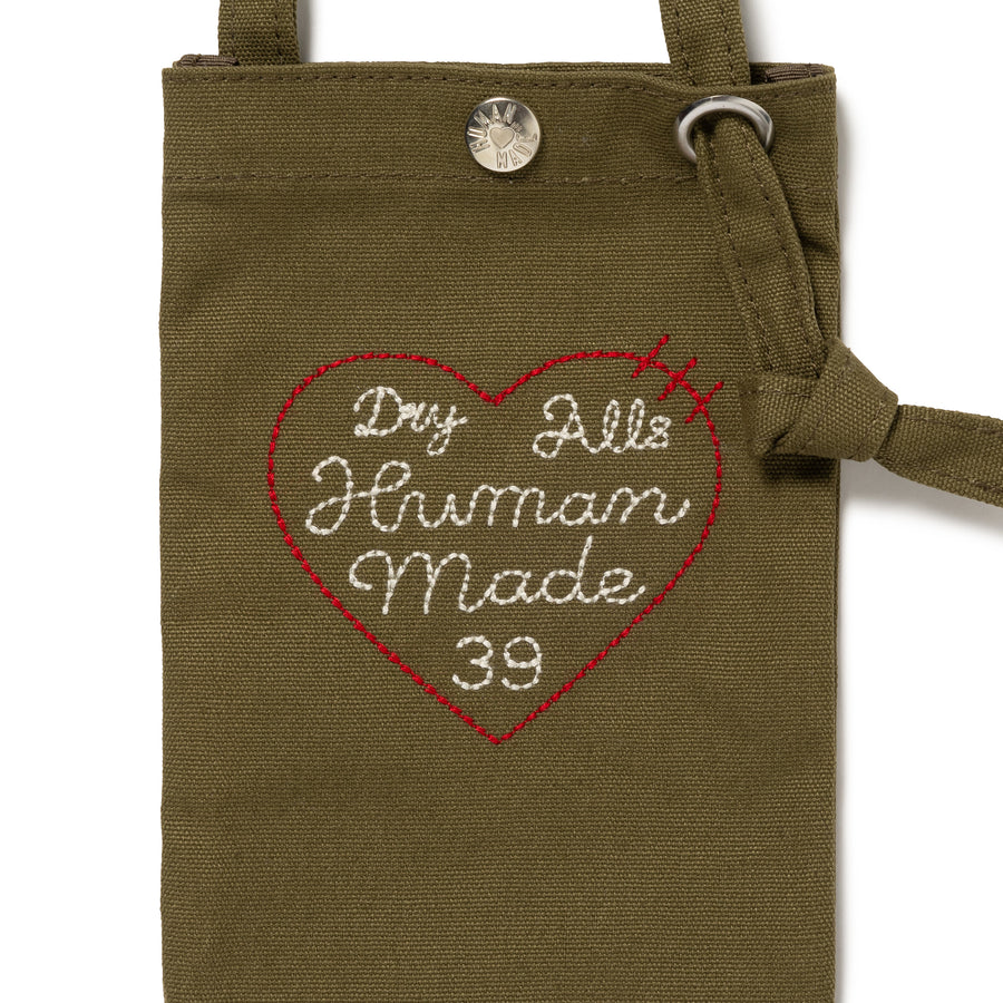 Human Made Mini Shoulder Bag Olive Drab  HM27GD039OD