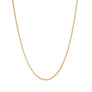 Tom Wood Curb Chain Slim Necklace Gold