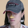 Martine Rose Roll Back Cap Grey/Red