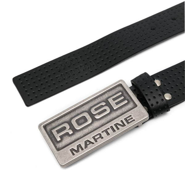 Martine Rose Perforated Sports Belt Black – Laced