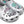 Crocs Kenny Scharf Classic Clog Silver 209487-040