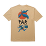 By Parra Evil Orange T-Shirt Beige 50505