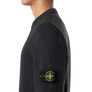 Stone Island Crew Neck 5100072 Melange Charcoal