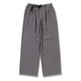and Wander PE Melange Twill Wide Pants Gray