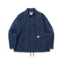 and Wander Cordura Cotton Rip Shirt Jacket Blue