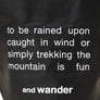 and Wander Storage Bucket 35L Black