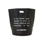 and Wander Storage Bucket 35L Black