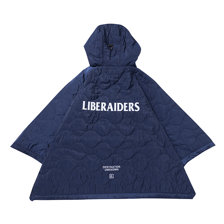 Liberaiders PX Quilted Poncho Navy