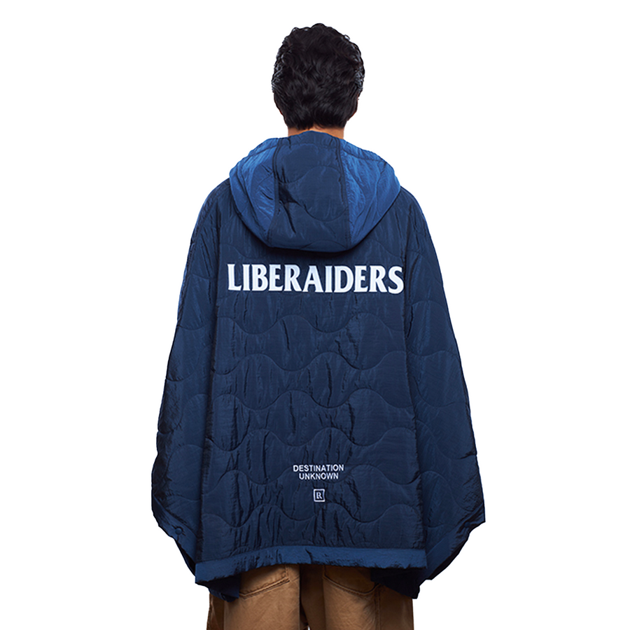 Liberaiders PX Quilted Poncho Navy