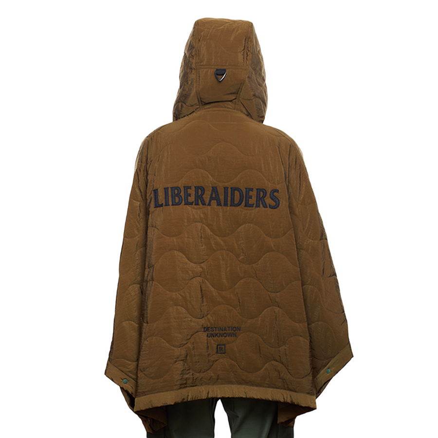Liberaiders PX Quilted Poncho Olive
