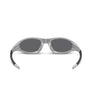 Oakley MUZM Straight Jacket 99 Silver Grey Flames w Prizm Black