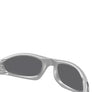 Oakley MUZM Straight Jacket 99 Silver Grey Flames w Prizm Black