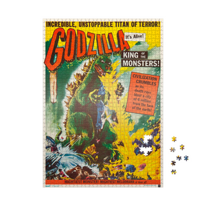 Super7 Toho Puzzle - Godzilla King of Monsters (U.S. Release One Sheet Poster)