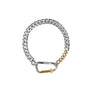 Aries Column Carabiner Silver Necklace Silver AR9026303