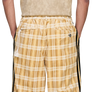 Adidas x Song For The Mute ADI006 Plaid Pant Wonder White