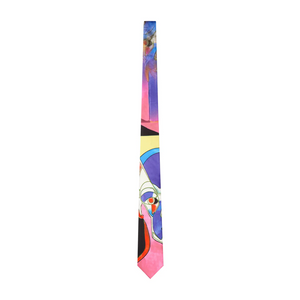 Kidsuper Bauhaus-Printed Silk Tie Multi