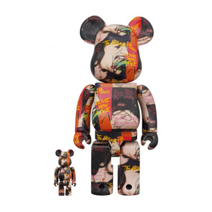 Medicom Toy Be@rbrick Andy Warhol x Rolling Stones Love You Live 400% & 100% Set