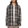 Beach Brains Drop Longsleeve Shirt Navy Check