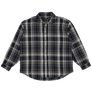 Beach Brains Drop Longsleeve Shirt Navy Check
