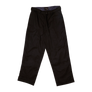 Beach Brains Pleated Work Pant Black