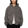 Beach Brains Tour Zip Hood Charcoal