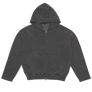Beach Brains Tour Zip Hood Charcoal
