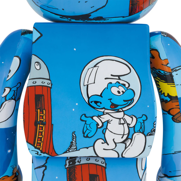 Bearbrick1000_TheSmurfsTheAstr