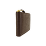 COMME des GARCONS WALLET Logotype Brown SA7100EL