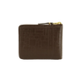 COMME des GARCONS WALLET Logotype Brown SA7100EL
