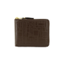 COMME des GARCONS WALLET Logotype Brown SA7100EL