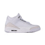 Nike Air Jordan 3 Retro "Pure Money" White/Metallic Silver/White CT8532-111