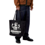 Carhartt WIP Canvas Graphic Tote Wiptopia Print/Black