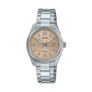 Casio Ladies Analogue Gold Face S/Steel Band LTP1302DD-4A2