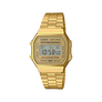 Casio Vintage Digital Illuminator Gold A168WG-9W