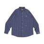 Human Made Check BD Shirt Navy HM29SH012N